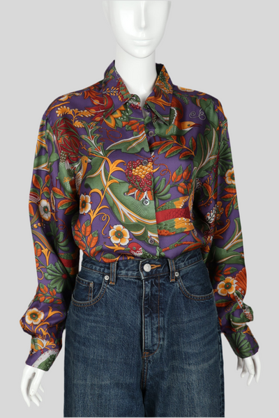 Salvatore Ferragamo Silk Shirt
