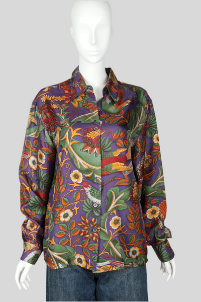 Salvatore Ferragamo Silk Shirt