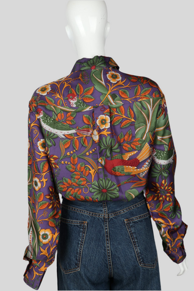 Salvatore Ferragamo Silk Shirt