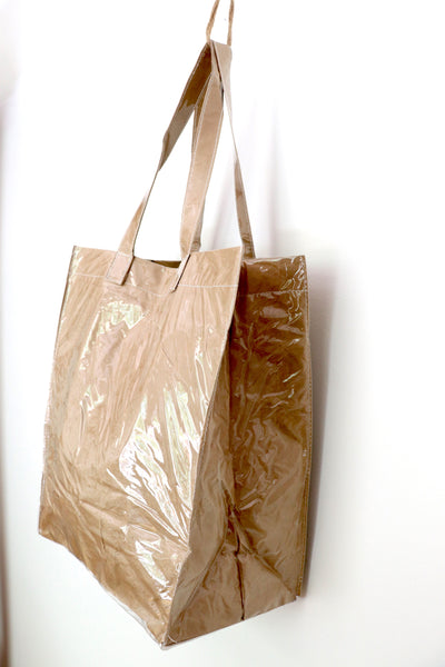 Paper or Plastic Shopper Bag