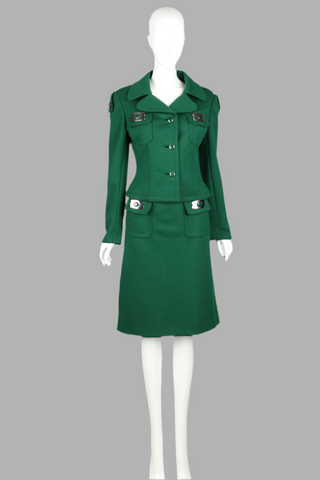 Vintage Seventies Skirt Suit