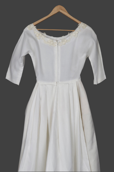 1960s Wedding Dress with Train