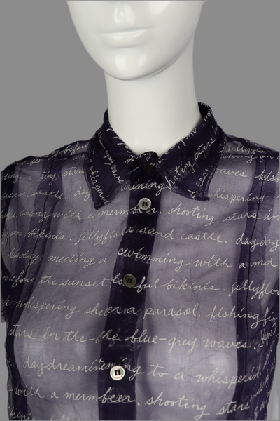 Tricot Comme des Garçons Sheer Shirt