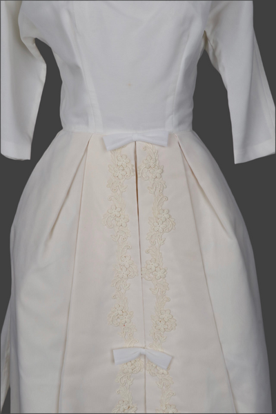 1960s Wedding Dress with Train