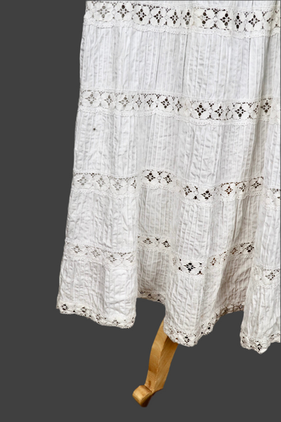 Vintage Cotton Dress, Mexico