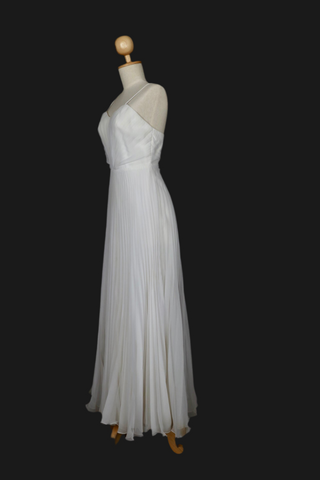 Seventies Pleated Dress