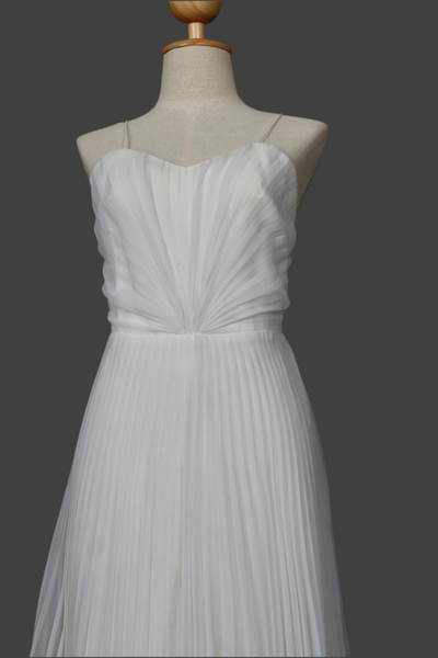 Seventies Pleated Dress