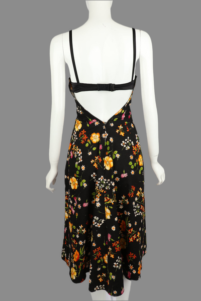 D&G Floral Bralet Dress