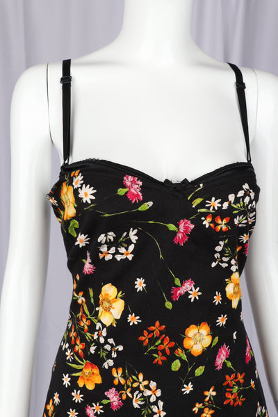D&G Floral Bralet Dress