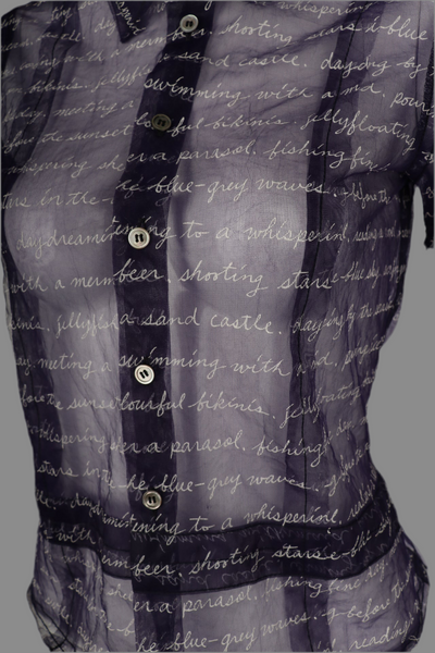 Tricot Comme des Garçons Sheer Shirt