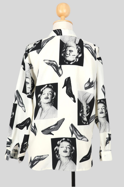 Vintage Marilyn Monroe Print Shirt