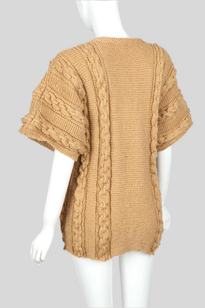 Vintage Shortsleeved Hand Knit