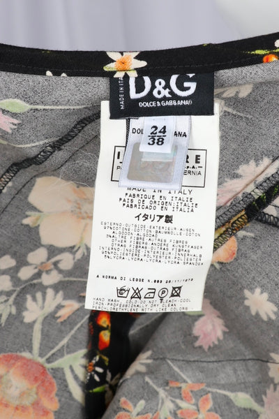 D&G Floral Bralet Dress