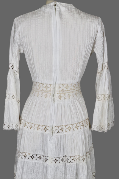 Vintage Cotton Dress, Mexico