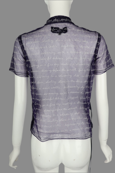Tricot Comme des Garçons Sheer Shirt