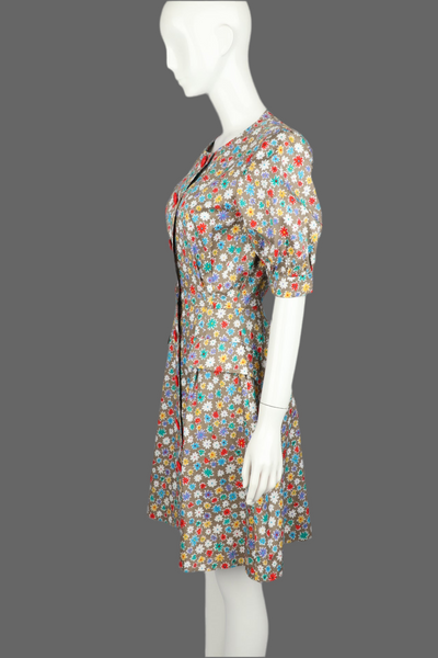 Yves Saint Laurent Floral Dress