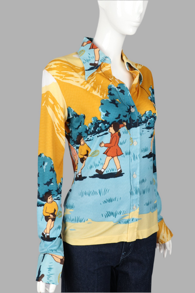 Vintage Stretch Body Shirt