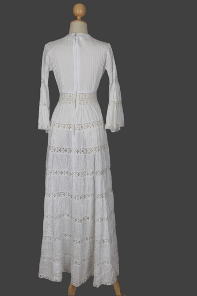 Vintage Cotton Dress, Mexico