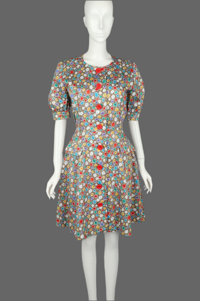 Yves Saint Laurent Floral Dress