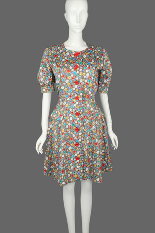 Yves Saint Laurent Floral Dress