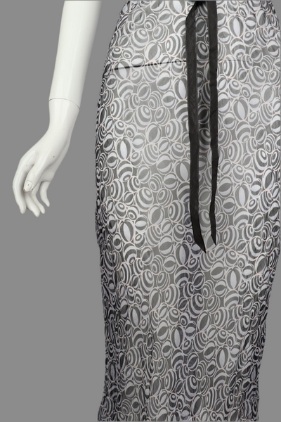 Alberta FERRETTI Sheer Silk Dress