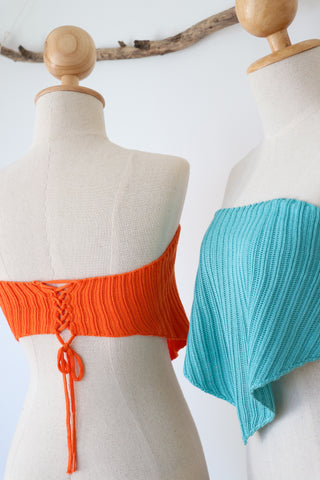 Strapless Knit Top