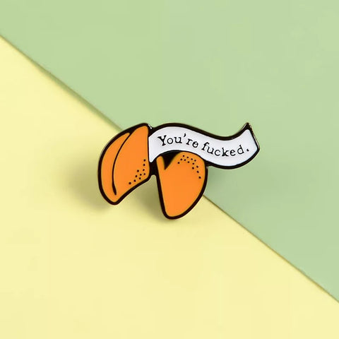Fortune Cookie Pin
