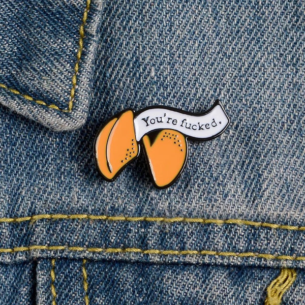 Fortune Cookie Pin